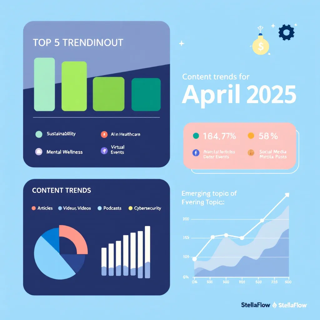 Révélez les Tendances de Contenu d'Avril 2025 avec StellaFlow 1