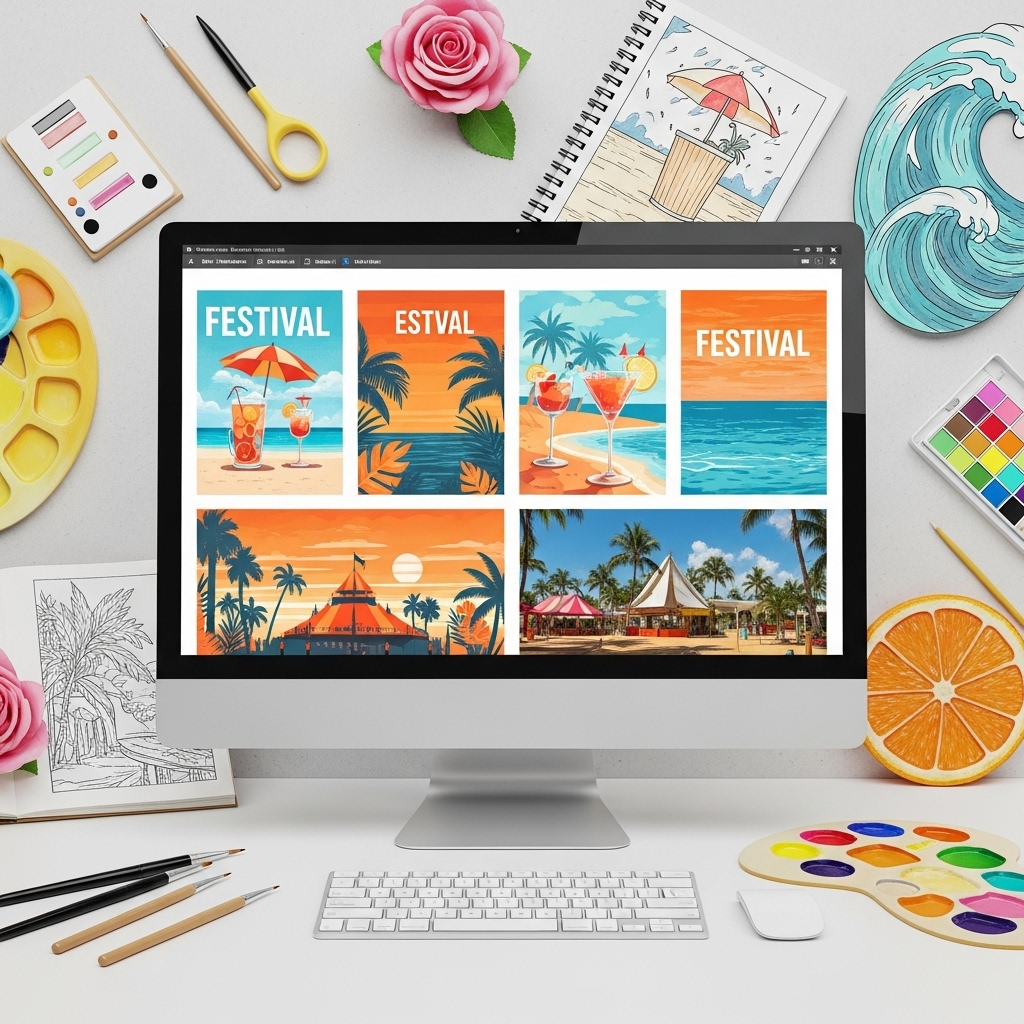 Dynamisez vos visuels estivaux : 5 astuces incontournables avec StellaFlow 1