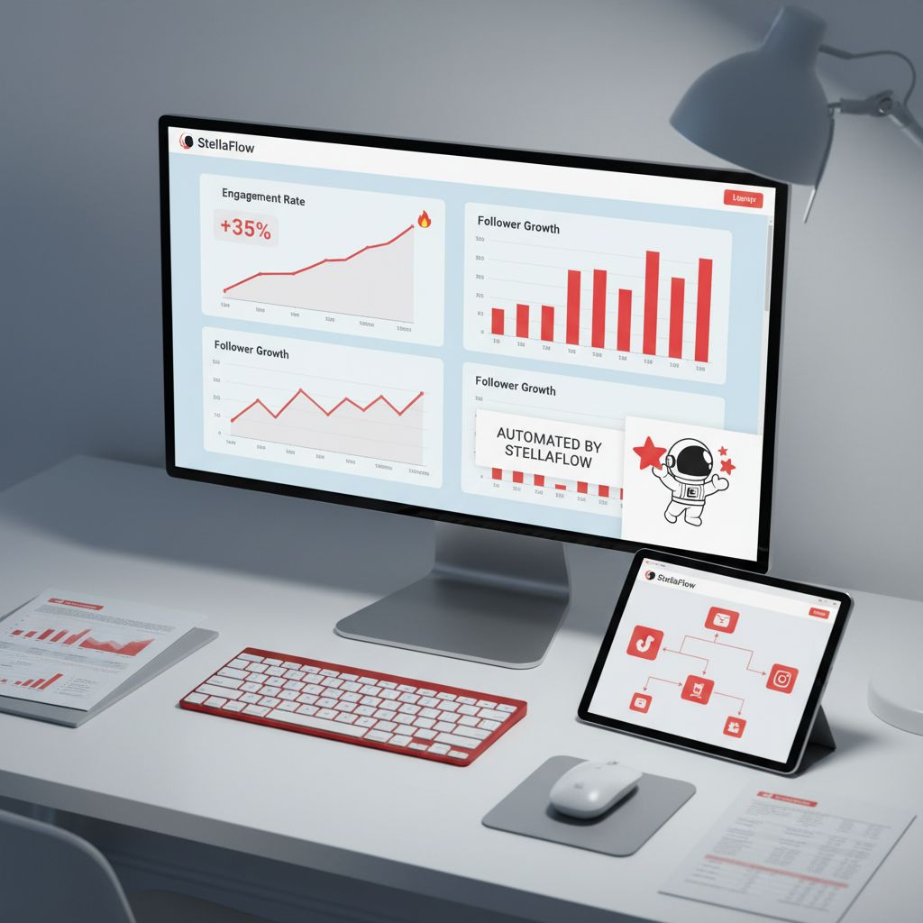 Les avantages stratégiques de l'automatisation des réseaux sociaux via StellaFlow pour les PME 1