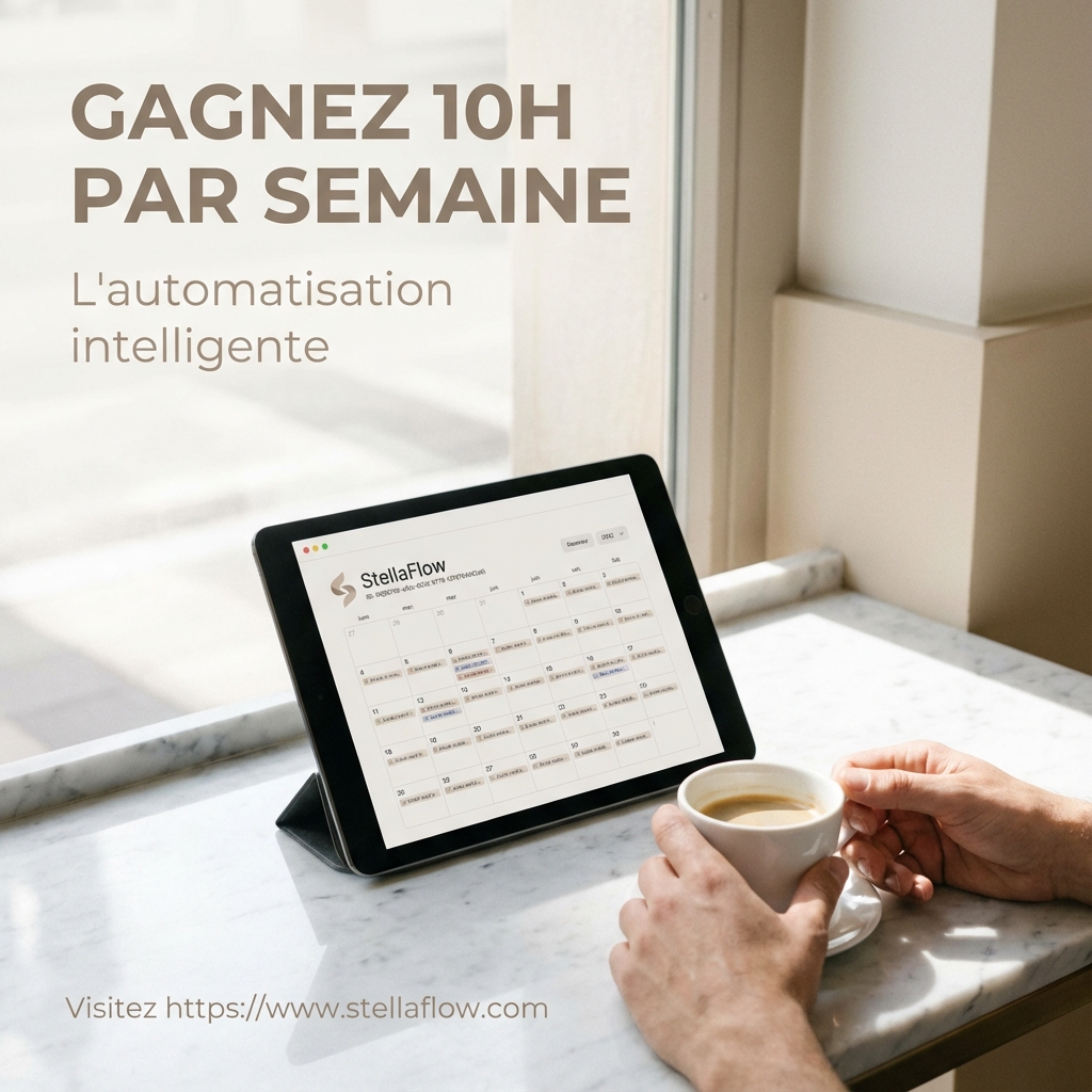 Gagnez 10 heures par semaine grâce à la planification automatique StellaFlow 1