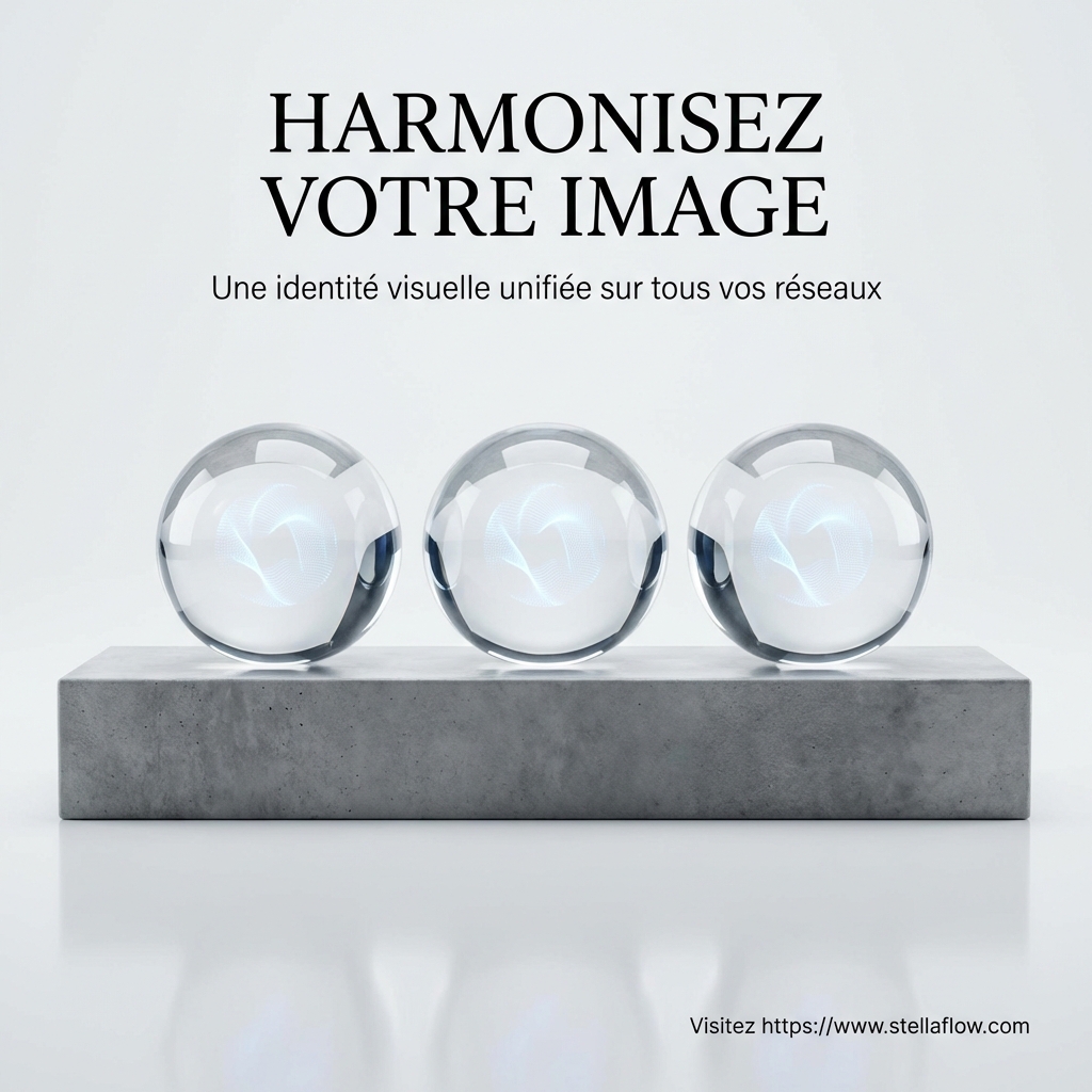 Identité de Marque : Maintenez une Cohérence Visuelle Parfaite sur tous vos Réseaux avec l'IA 1