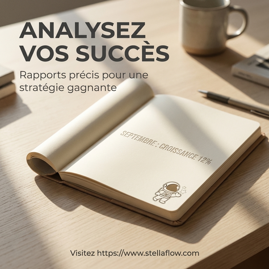 Optimisez votre Stratégie Digitale : L'Importance des Rapports d'Analyse avec StellaFlow 1