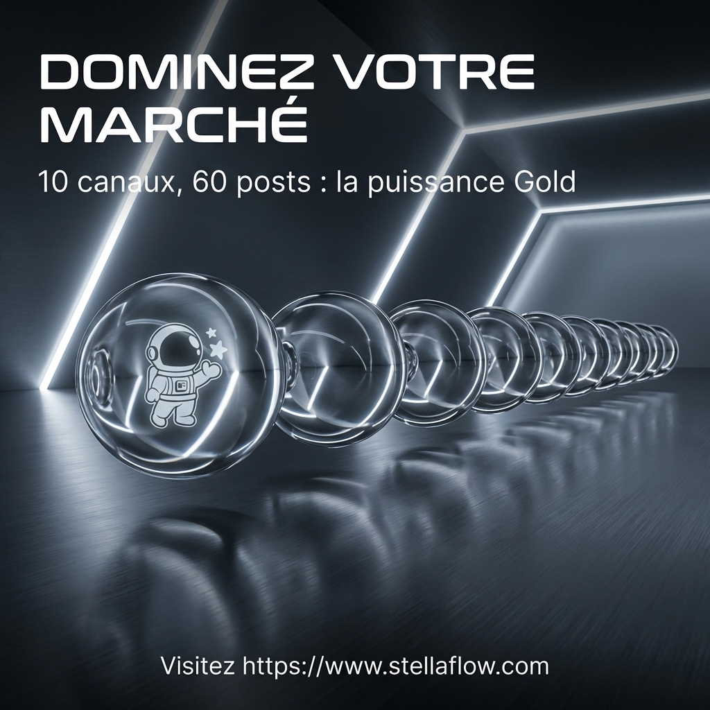 Dominez votre marché : Pourquoi l'offre Gold de StellaFlow est la clé de votre visibilité 1