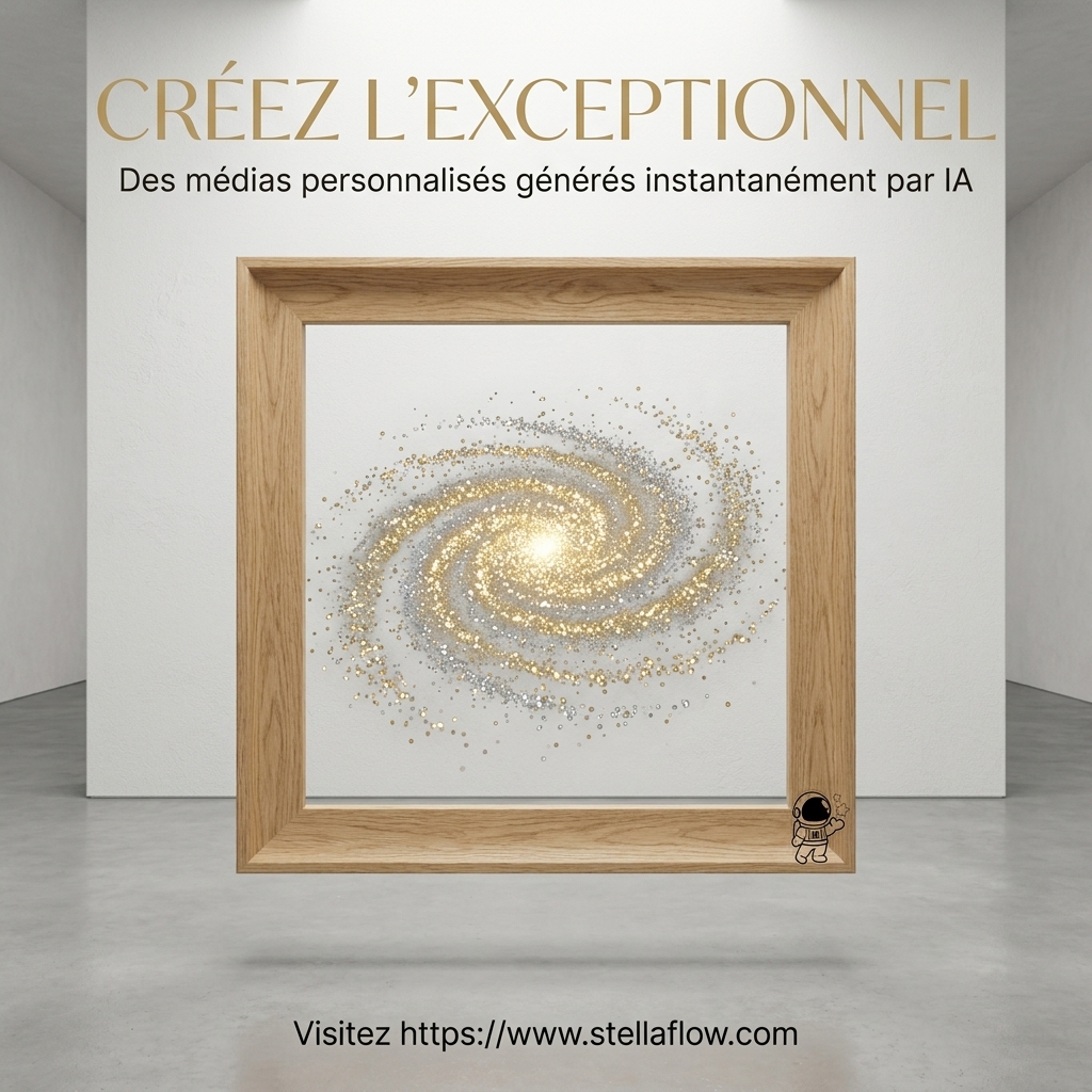 L'excellence visuelle par l'IA : optimisez votre présence digitale avec StellaFlow 1