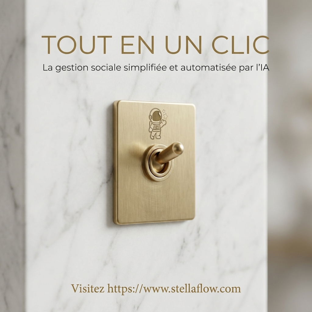 L'IA au Service des PME : Maîtrisez votre Strat	gie Sociale en un Clic avec StellaFlow 1