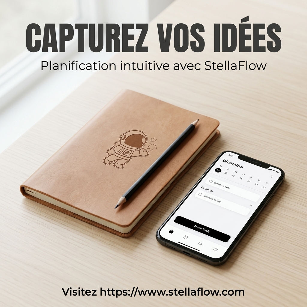 Ne perdez plus jamais une idée : StellaFlow capture, organise et publie vos inspirations 1