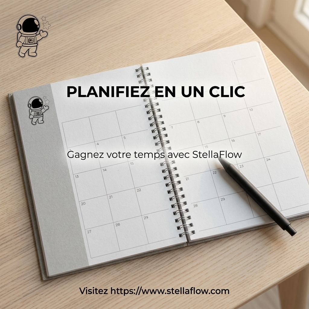 Optimisez votre présence digitale : planifiez un mois de contenu en un seul clic avec StellaFlow 1